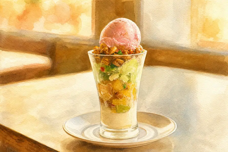 Gadbad Ice Cream — illustration