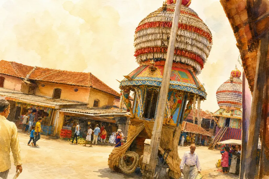 Sri Krishna Matha — illustration
